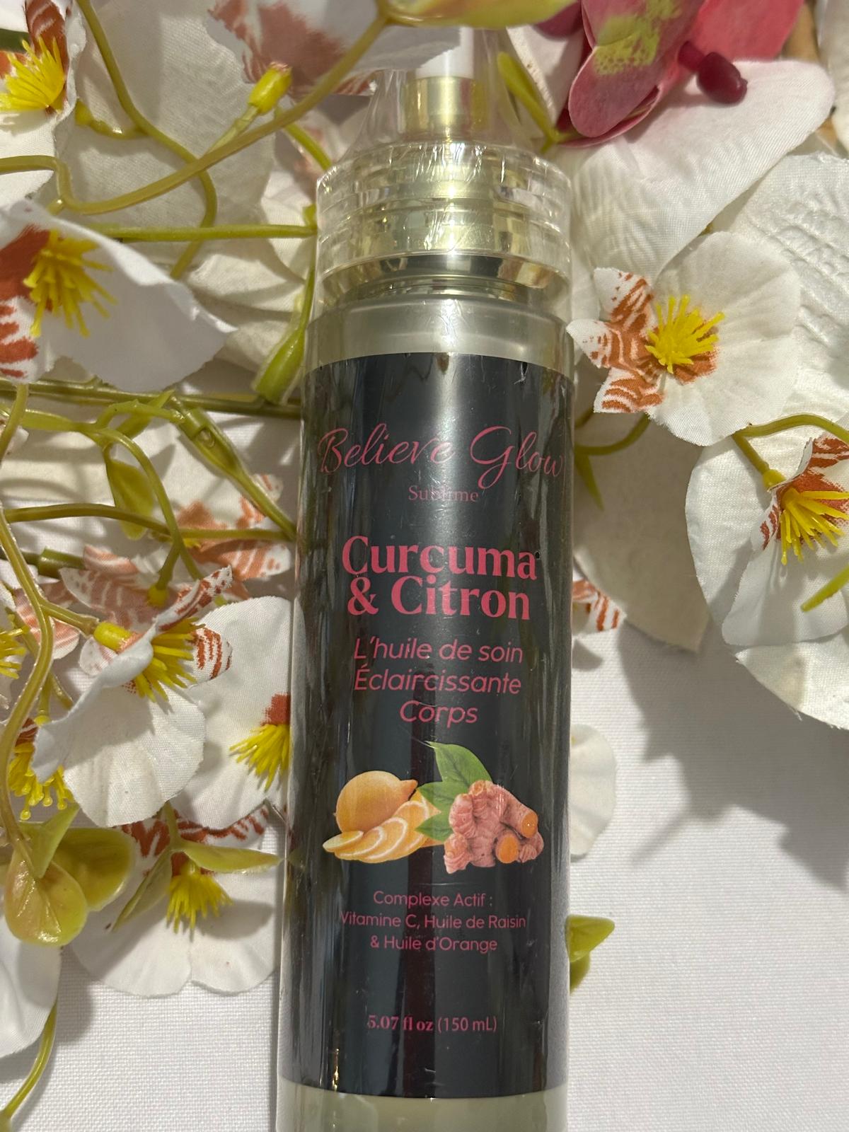 l 'HUILE CURCUMA CITRON