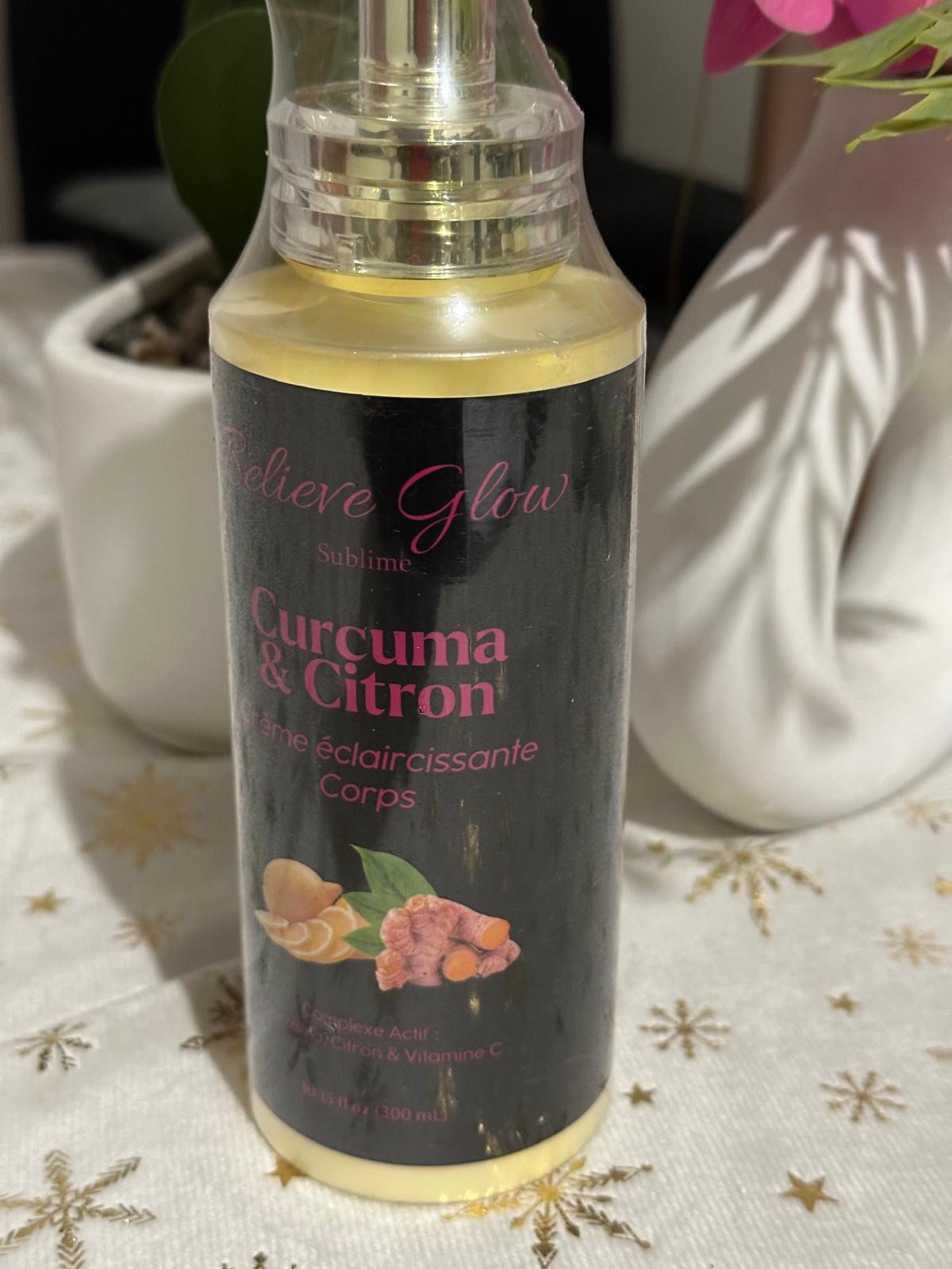CREME CORPS CURCUMA CITRON