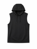 Tee-shirt à capuche sans manche