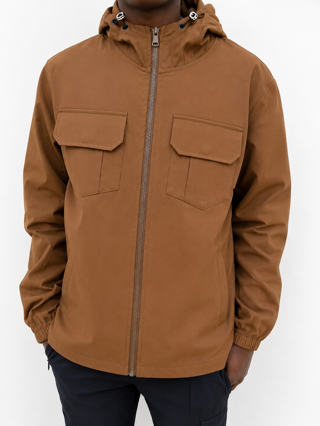 Gilet a capuche