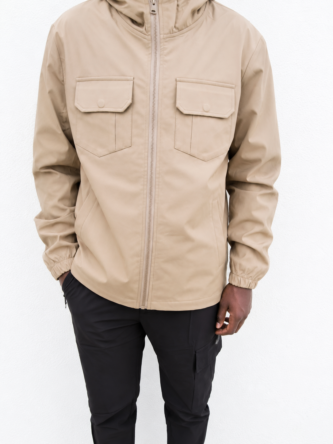 Gilet a capuche